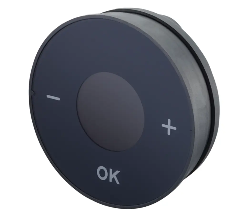 OVENTROP Touch-Bedienelement für Regumaq X-45 mit Plus-, Minus- und OK-Symbolen